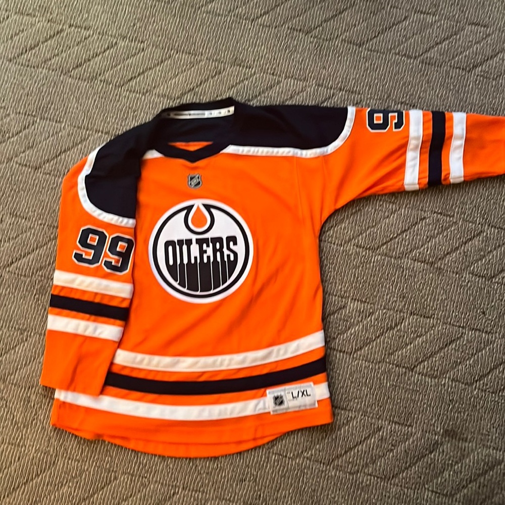 Youth Wayne Gretzky Jersey, Edmonton Oilers